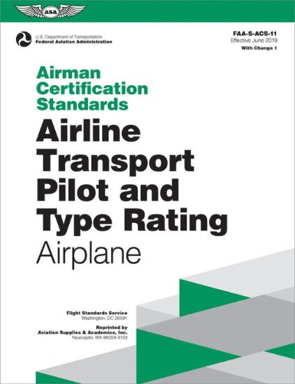 Airline Transport Pilot Airman Certification Standards (Softcover)