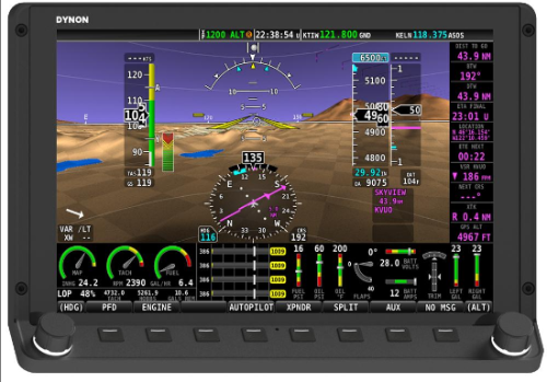 10 SkyView HDX Display only, (no harness)
