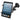 RAM Twist Lock Suction Cup Mount with Universal X-Grip II™ Tablet Holder - Pacific Coast Avionics