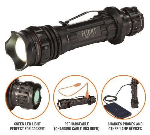 Bush Pilot Flashlight - Pacific Coast Avionics