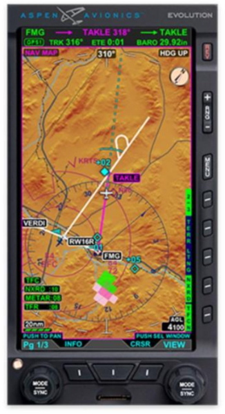 ASPEN AVIONICS Evolution 500 MFD MAX | Pacific Coast Avionics