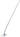 FM EXTENDED BAND WHIP ANTENNA/BNC Female Connector, 138-174 MHz and 136-174 MHz, 50 Ohms, 50 Watts, Airspeed 250 Knots - Gulf Coast Avionics