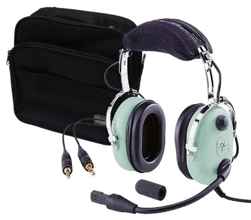 David Clark H10-13S Stereo Headset and Bag Bundle