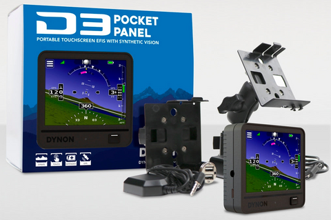 D3 Pocket Panel Portable EFIS