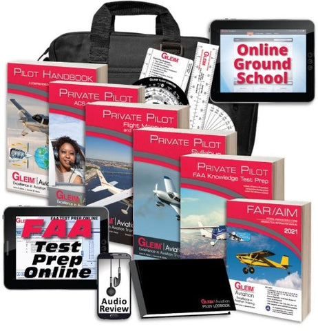 Deluxe Private Pilot Kit with Audio Review - Pacific Coast Avionics