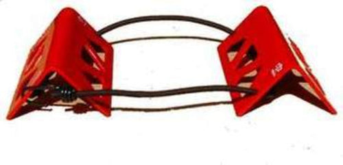 Travel Chocks - Red
