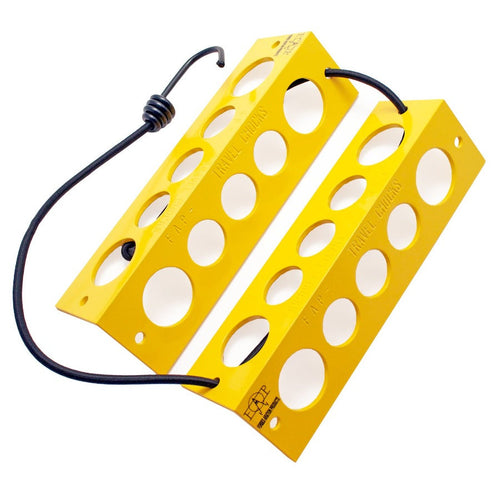 Travel Chocks - Yellow