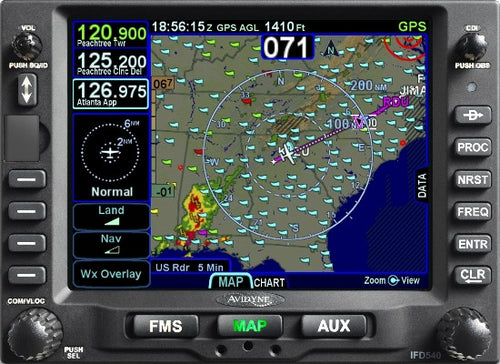 IFD540 Touch Screen FMS/GPS/NAV/COM