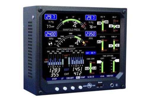 Engine Testing Monitors JP Instruments EDM-960 All In One Engine Monitor - Twin Engine System ...