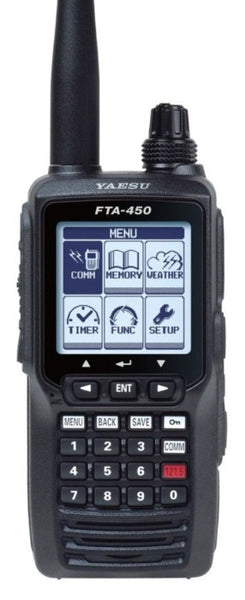 Yaesu FTA-450L Airband Transceiver | Pacific Coast Avionics