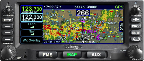 IFD440 Touch Screen FMS/GPS/NAV/COM
