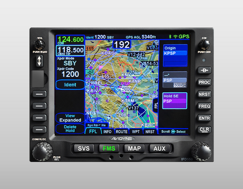 IFD550 Premium Touch-Screen Aviation GPS - Pacific Coast Avionics