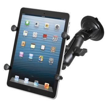 RAM Twist Lock Suction Cup Mount with Universal X-Grip II™ Tablet Holder