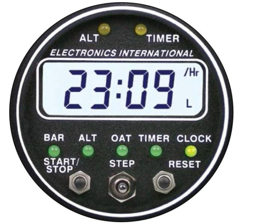 Electronics International Altitude/OAT/Superclock | Pacific Coast Avionics