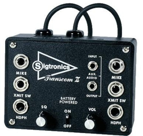 SPO-22N 2-Place Portable Intercom- High Noise Environment