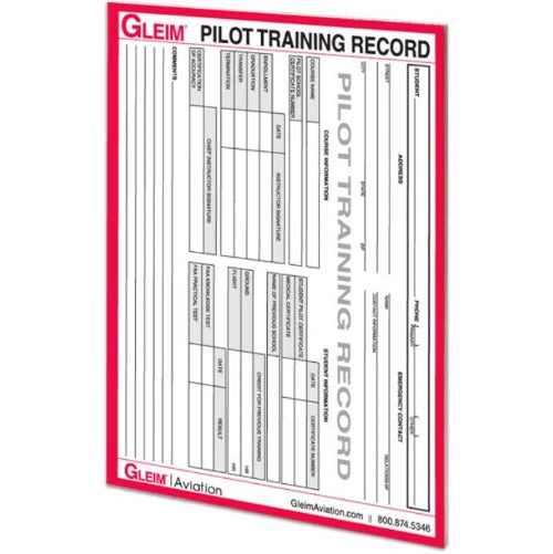 Commercial Pilot Training Record