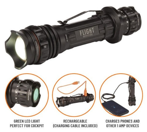 Bush Pilot Flashlight - Pacific Coast Avionics