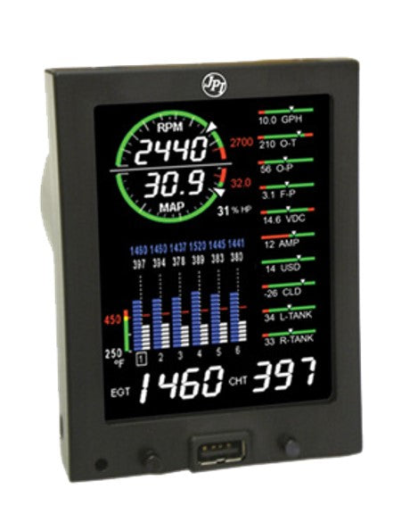 JP Instruments EDM-730 Engine Monitor | Pacific Coast Avionics