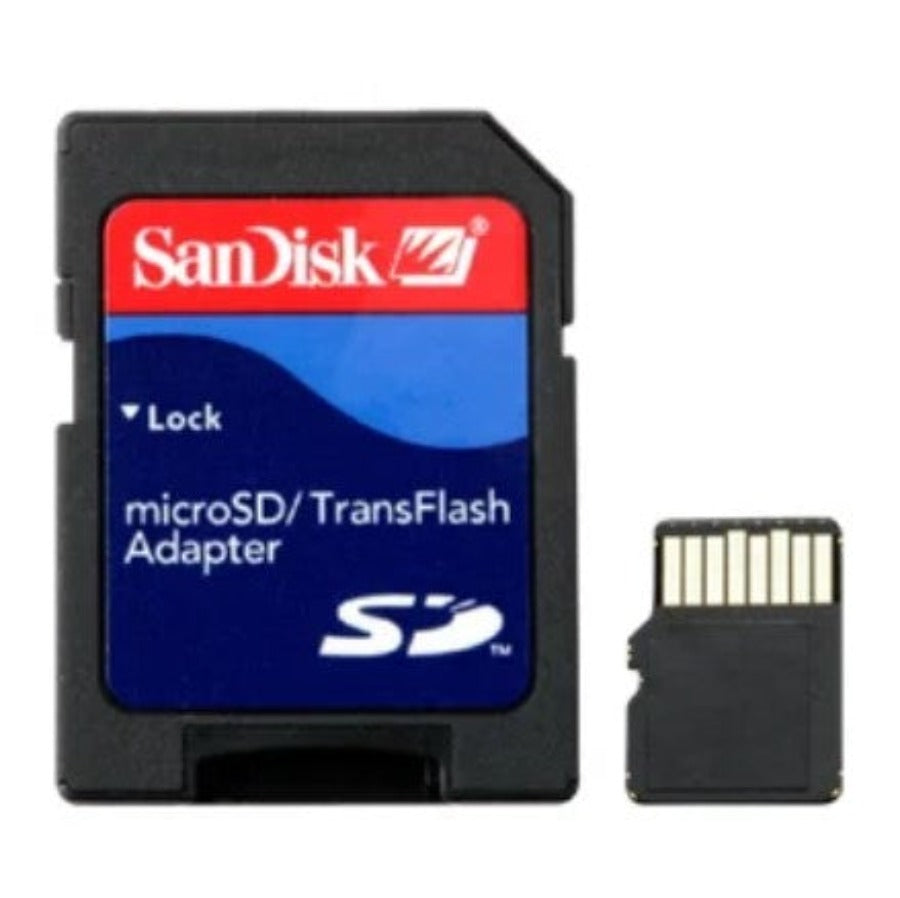4GB microSD card with SD adapter - Pacific Coast Avionics