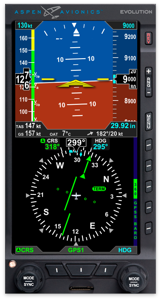 ASPEN AVIONICS Evolution E5 Electronic Flight Instruments – Pacific ...