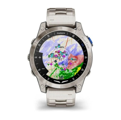 D2 Mach 1 GPS Aviator Smartwatch - Pacific Coast Avionics